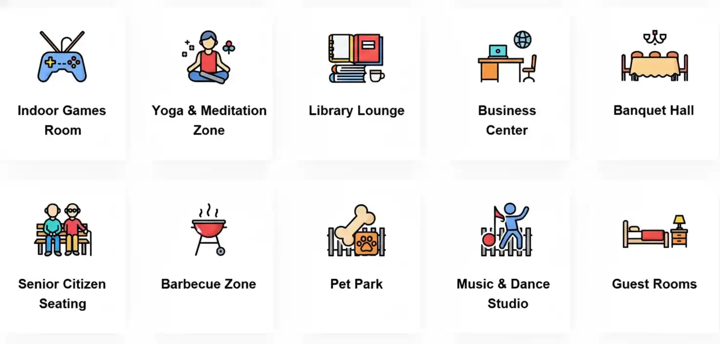 Clubhouse, Pool & Sports At Nambiar District 25 (Nambiar D25) – Phase 2